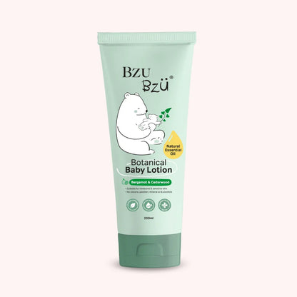 BZU BZU Botanical Baby Lotion Bergamot &amp; Cedarwood 200ml