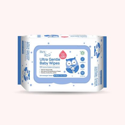 BZU BZU Ultra Gentle Baby Wipes 80 wipes